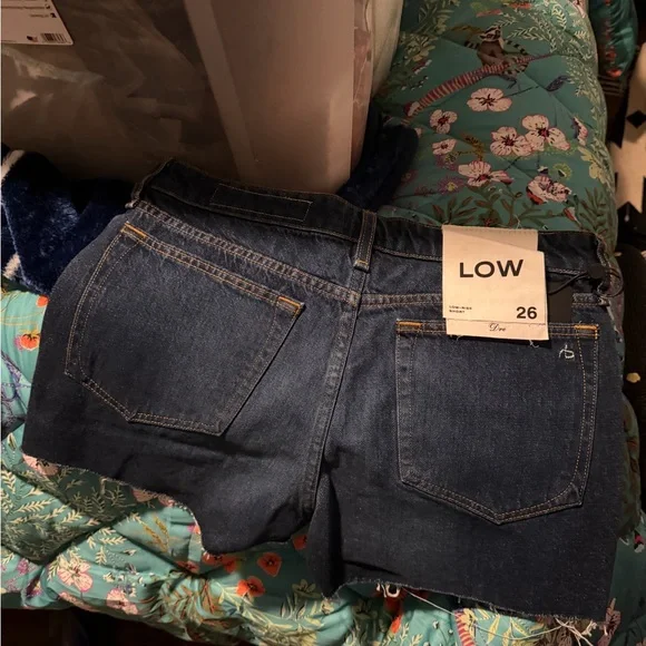 Rag & Bone Dre Low Rise Jean Shorts Size - Picture 3 of 8